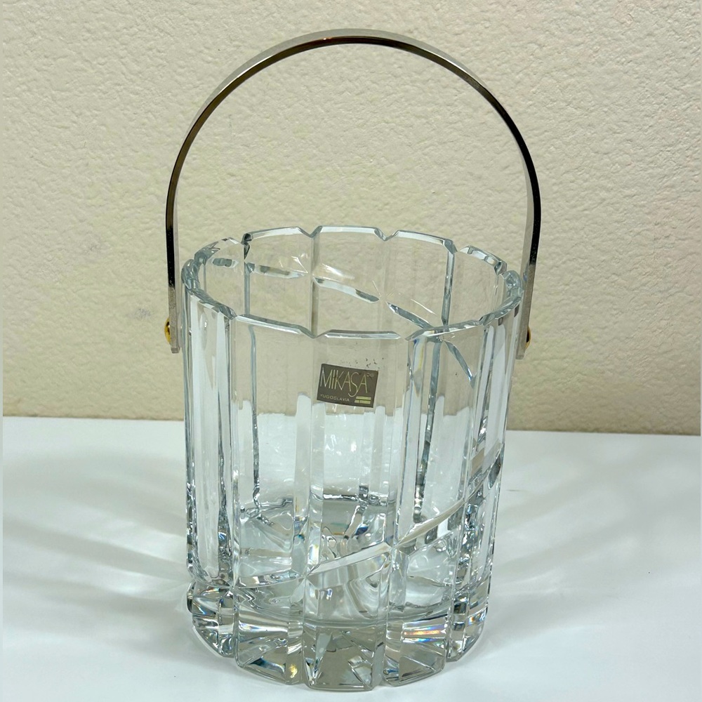 Mikasa Vintage Crystal Park Avenue Ice Bucket
